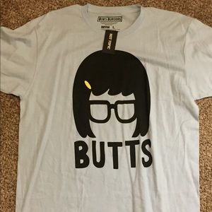 Bobs Burgers "butts" shirt
